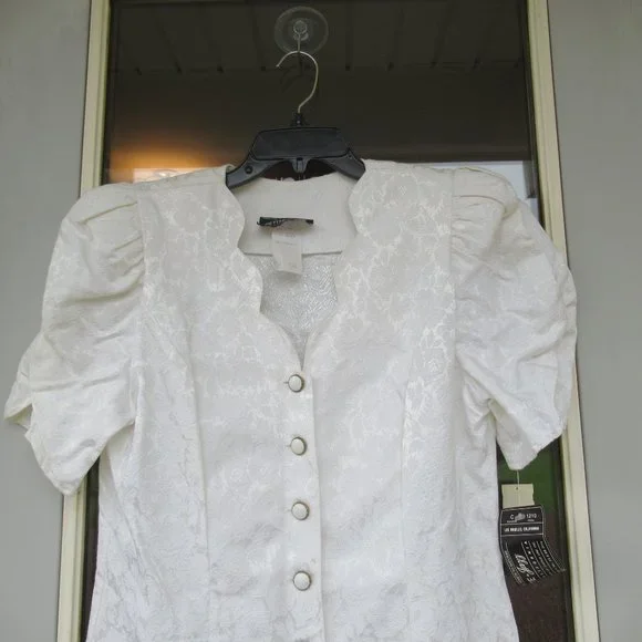 ❌Last Chance❌ NWT Vintage 80s 90s button down floral dress - Picture 5 of 16